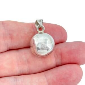 Vintage Sterling Silver 925 Jingle Ball Charm